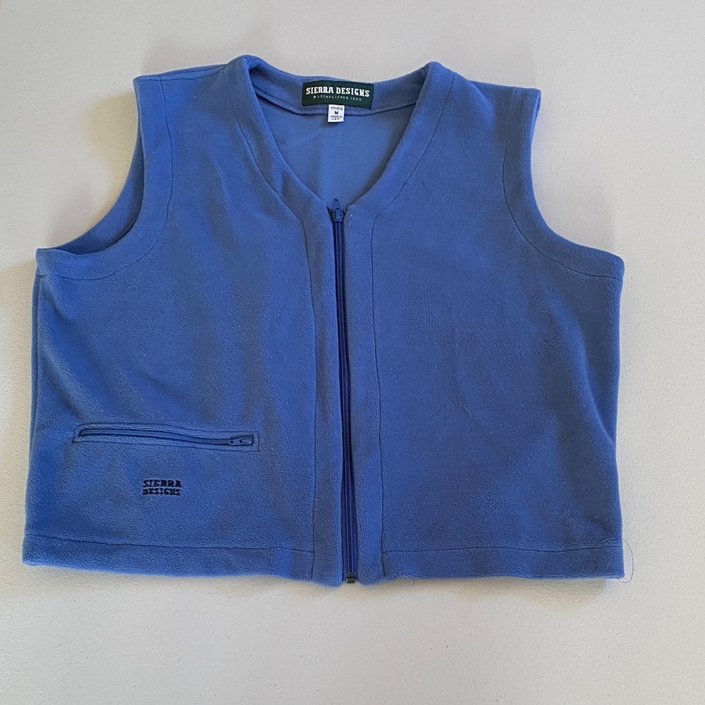 Sierra Designs fleece Full Zip Vest